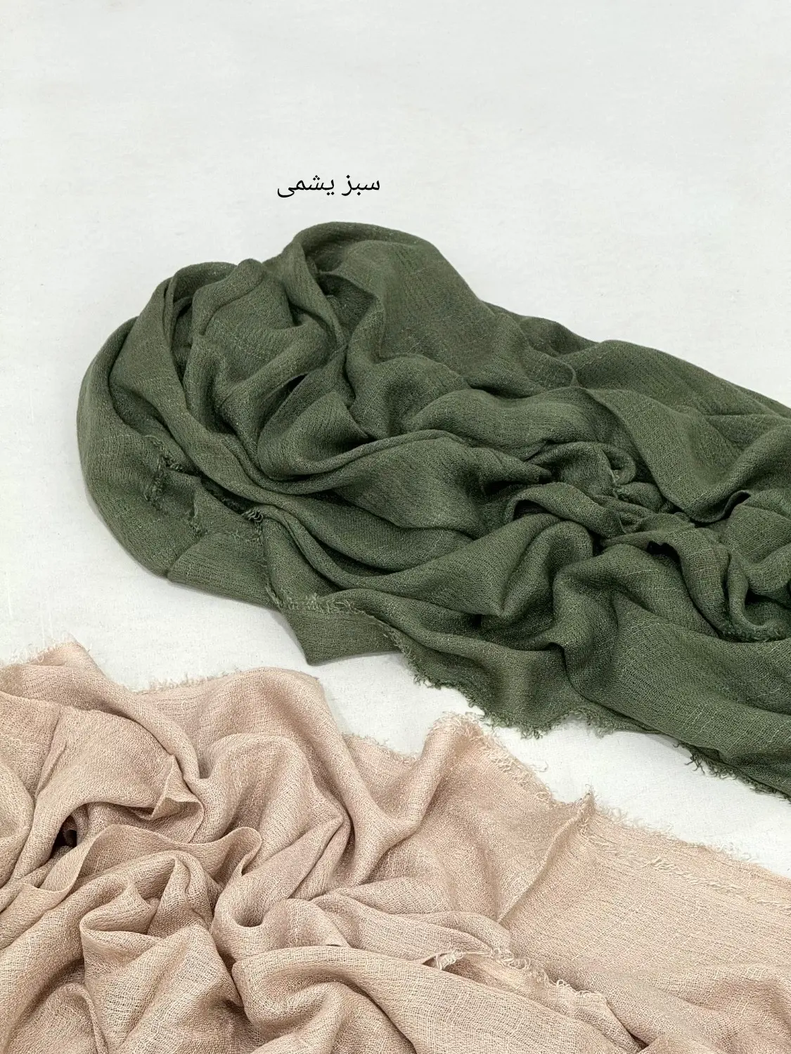 شال لینن پنبه نازگل